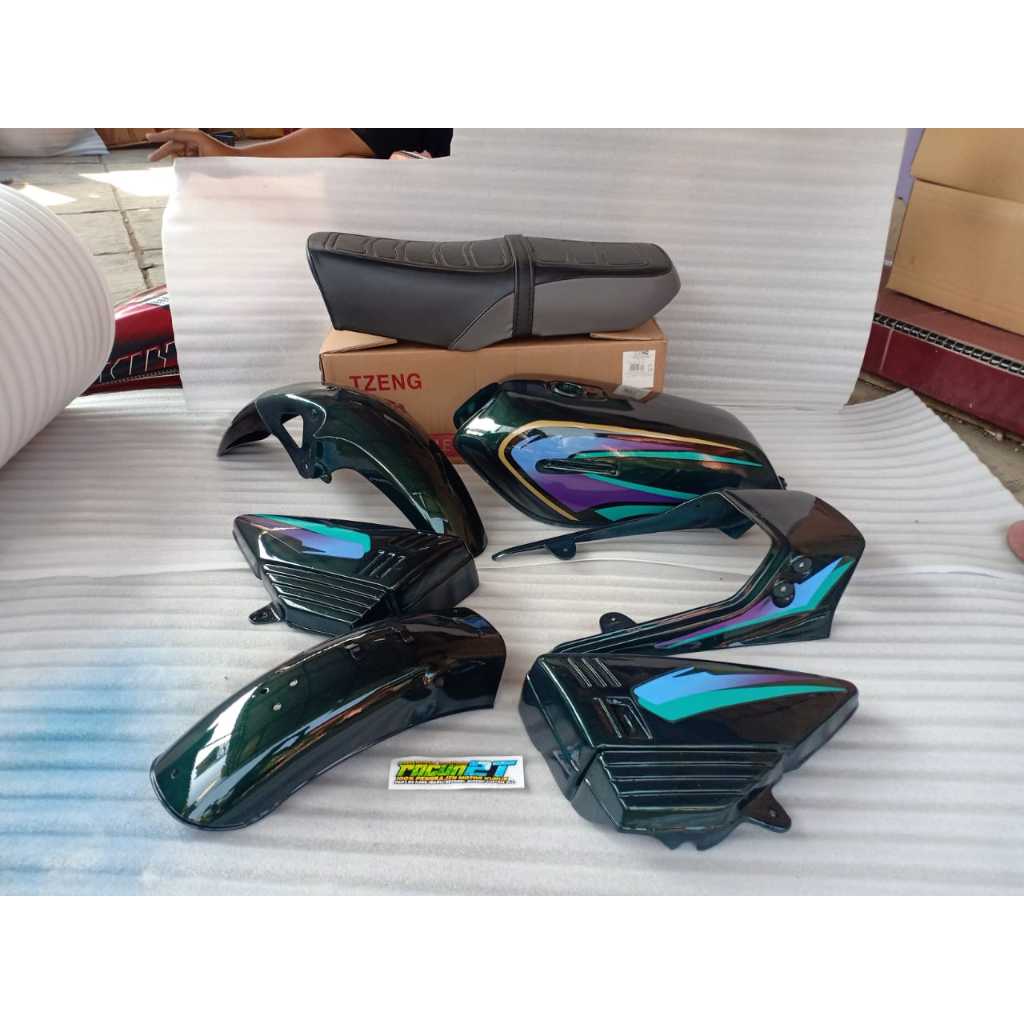 BODY SET RX KING HIJAU BOTOL 1998