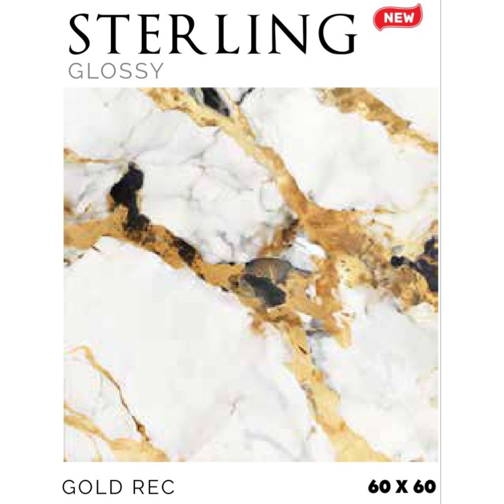 Keramik Merk Platinum Sterling Gold ukuran 60x60 cm tekstur Glossy