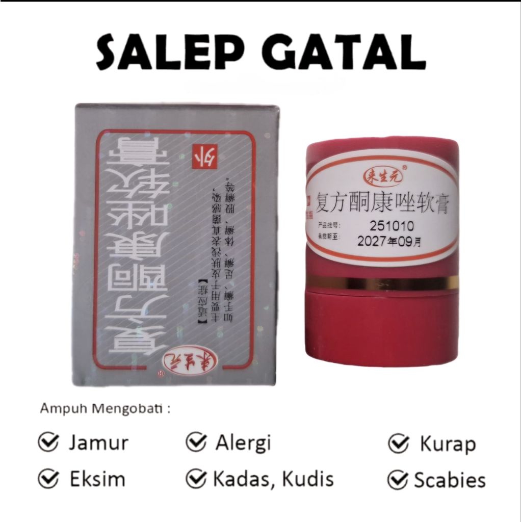 Salep Kulit Eksim Salep Gatal Selangkangan Kudis Kurap Kutu Air