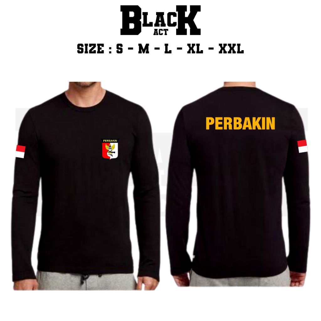 KAOS PERBAKIN LENGAN PANJANG
