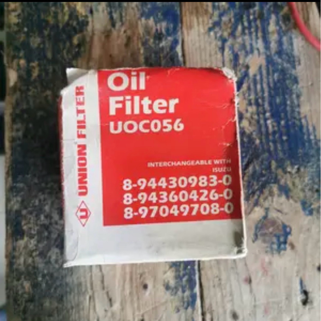 OIL FILTER UNION/FILTER OLI UNION UOC056/8944309830/UOC 056