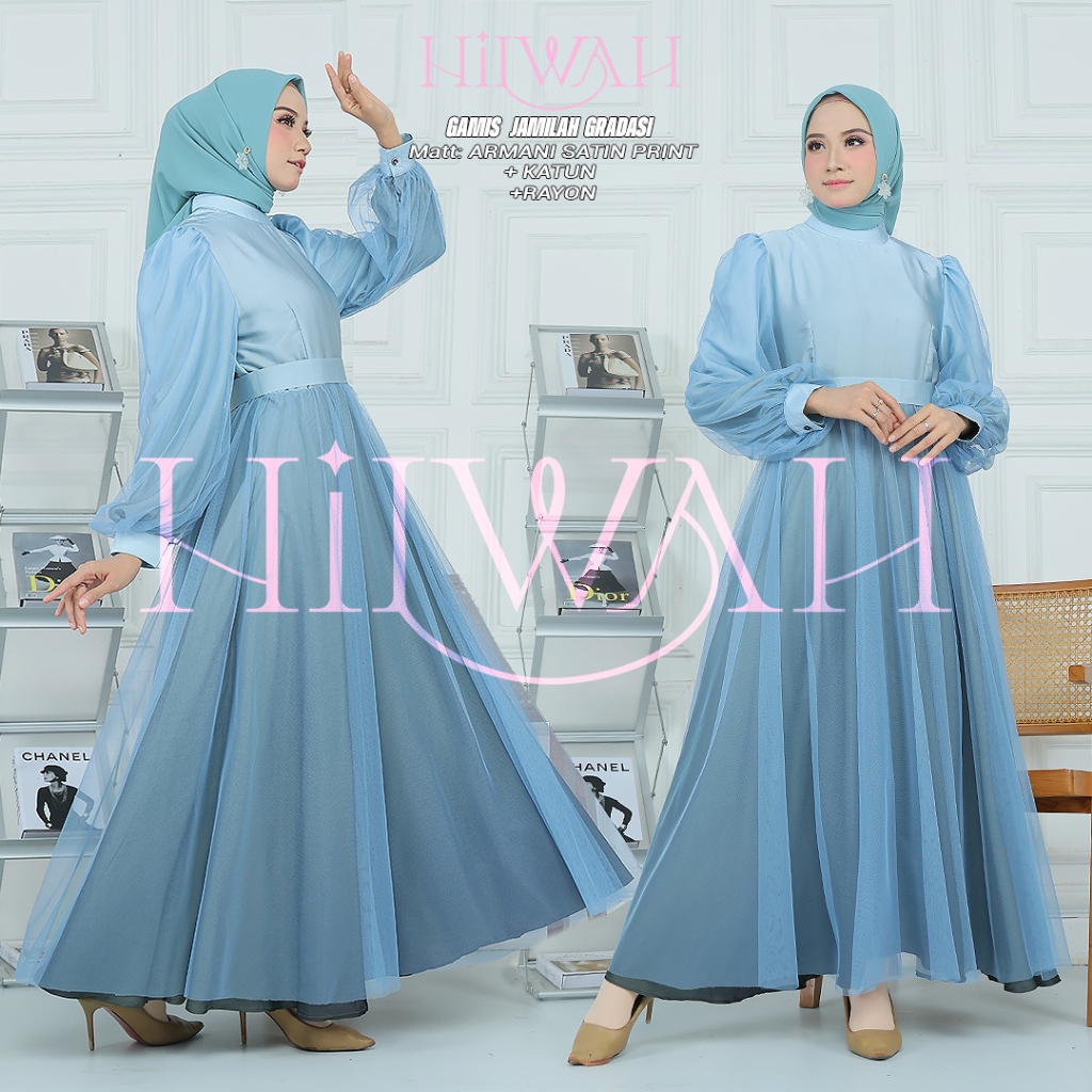 GAMIS JAMILAH - GAMIS CANTIK - GAMIS DEWASA - GAMIS GRADASI PREMIUM - GAMIS GRADASI TILE CANTIK