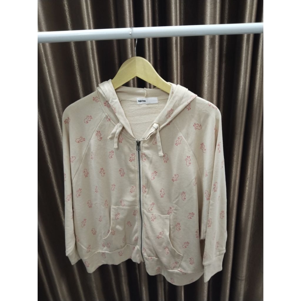 HOODIE ZIPPER BOXY NE-NET issey miyake