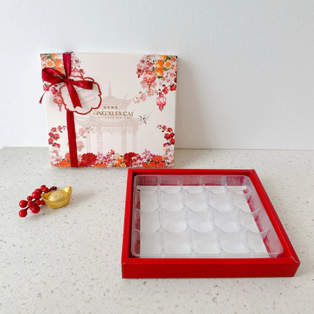 5 Pcs Kardus Nastar Imlek Box Kotak Cookies Packaging Hampers Chinese New Year