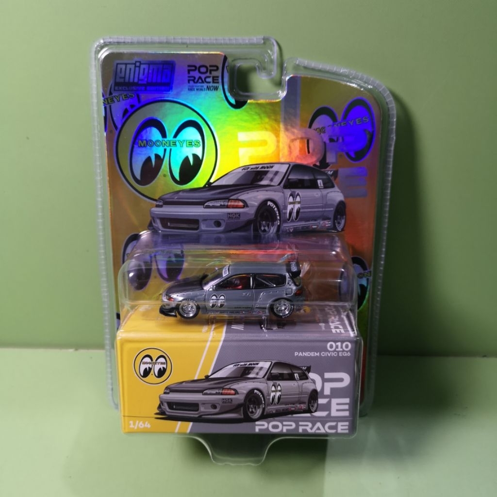 Popp Race PR64010 Pandem Civic EG6 v1.5 MOONEYES POP RACE x Enigma