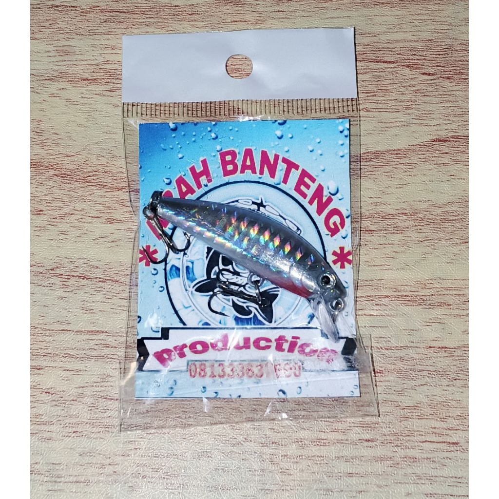 UMPAN PANCING MINNOW SINKING 5,5 Cm, Lure Minnow Umpan Pancing Casting