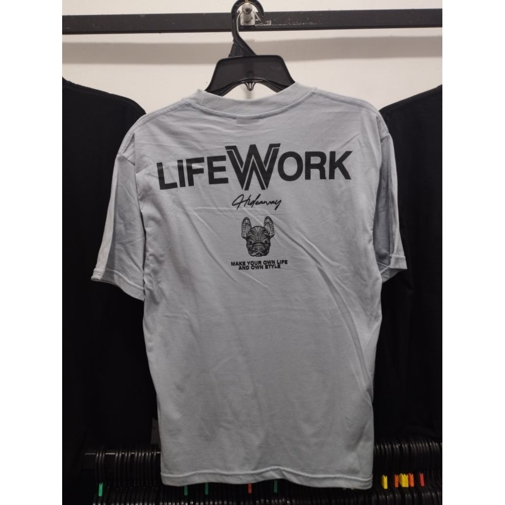 LIFEWORK GRAY TEE SECOND