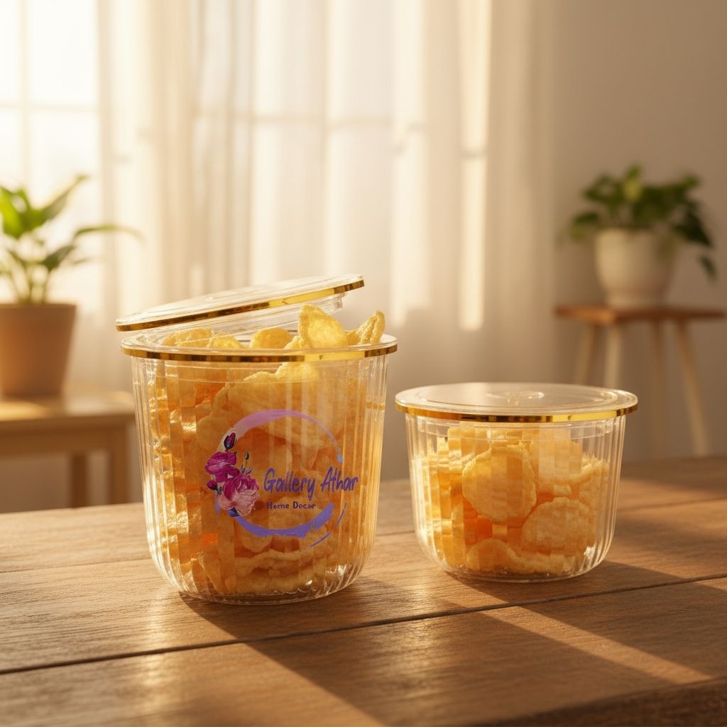 wadah krupuk akrilik