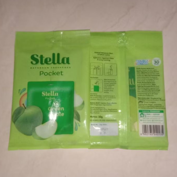 Stella Pocket Green Apple 10gr, Stella Pocket Orange Sunkist 10gr, Stella Pocket Blue Fressia 10gr, 