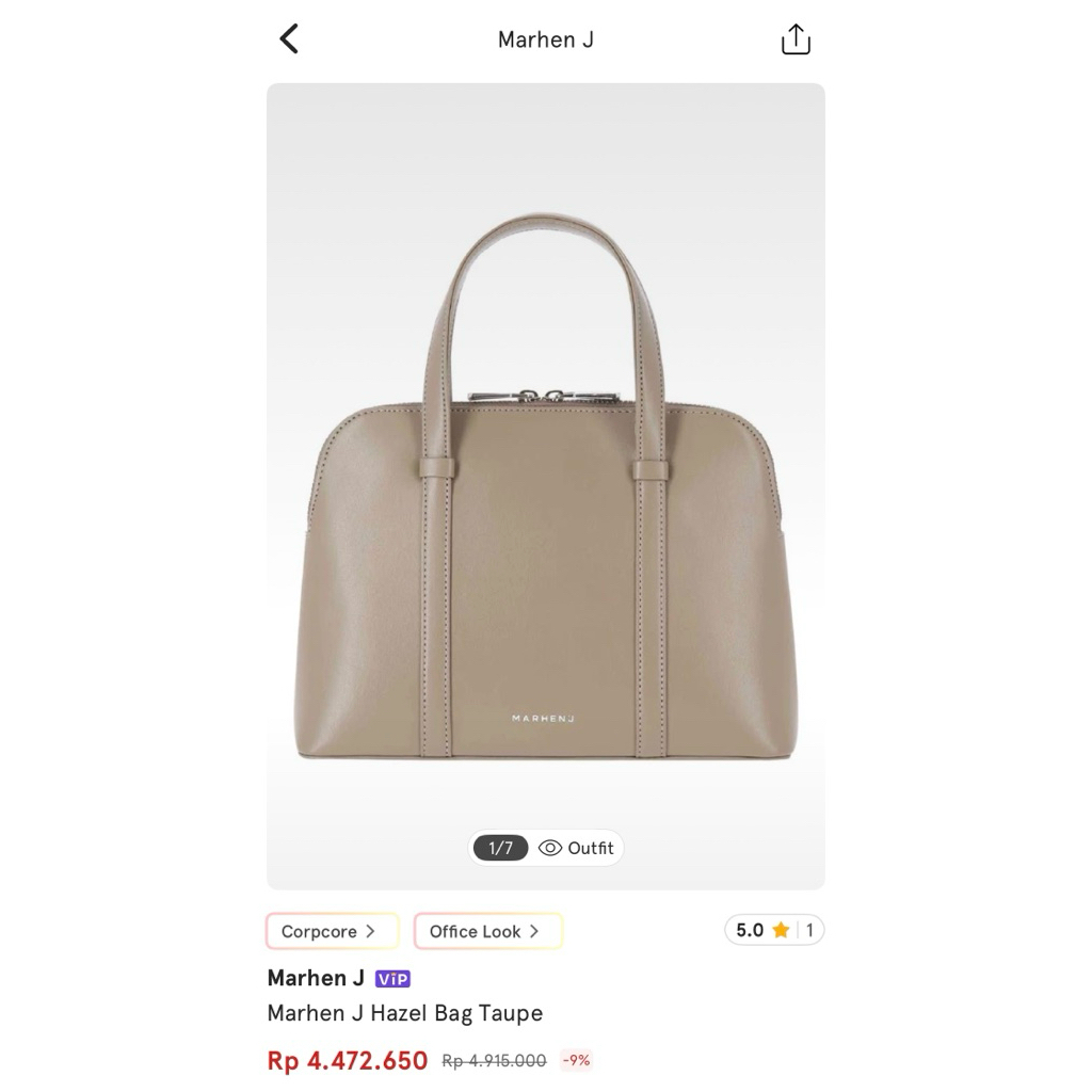 MARHEN J - HAZEL BAG (preloved)