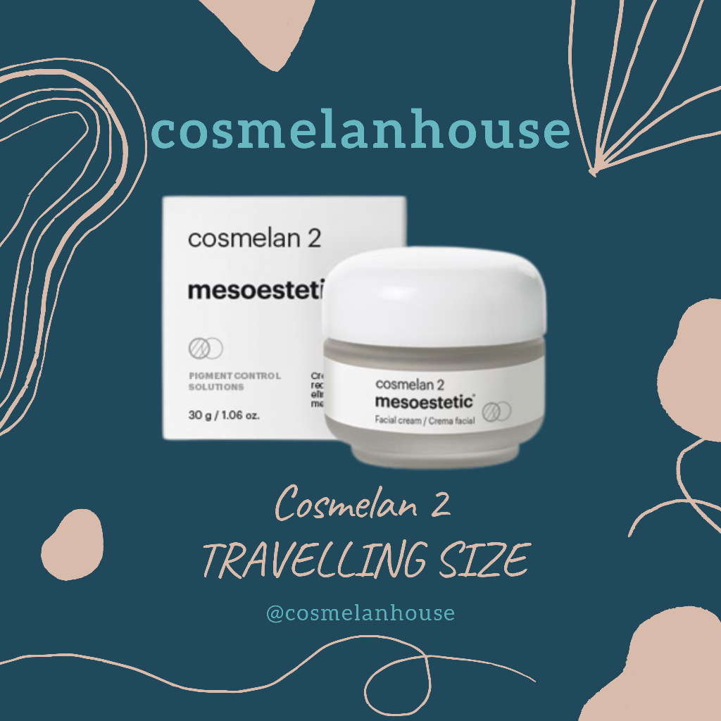 Cosmelan 2 Jar - Repack 100% ORIGINAL Mesoestetic