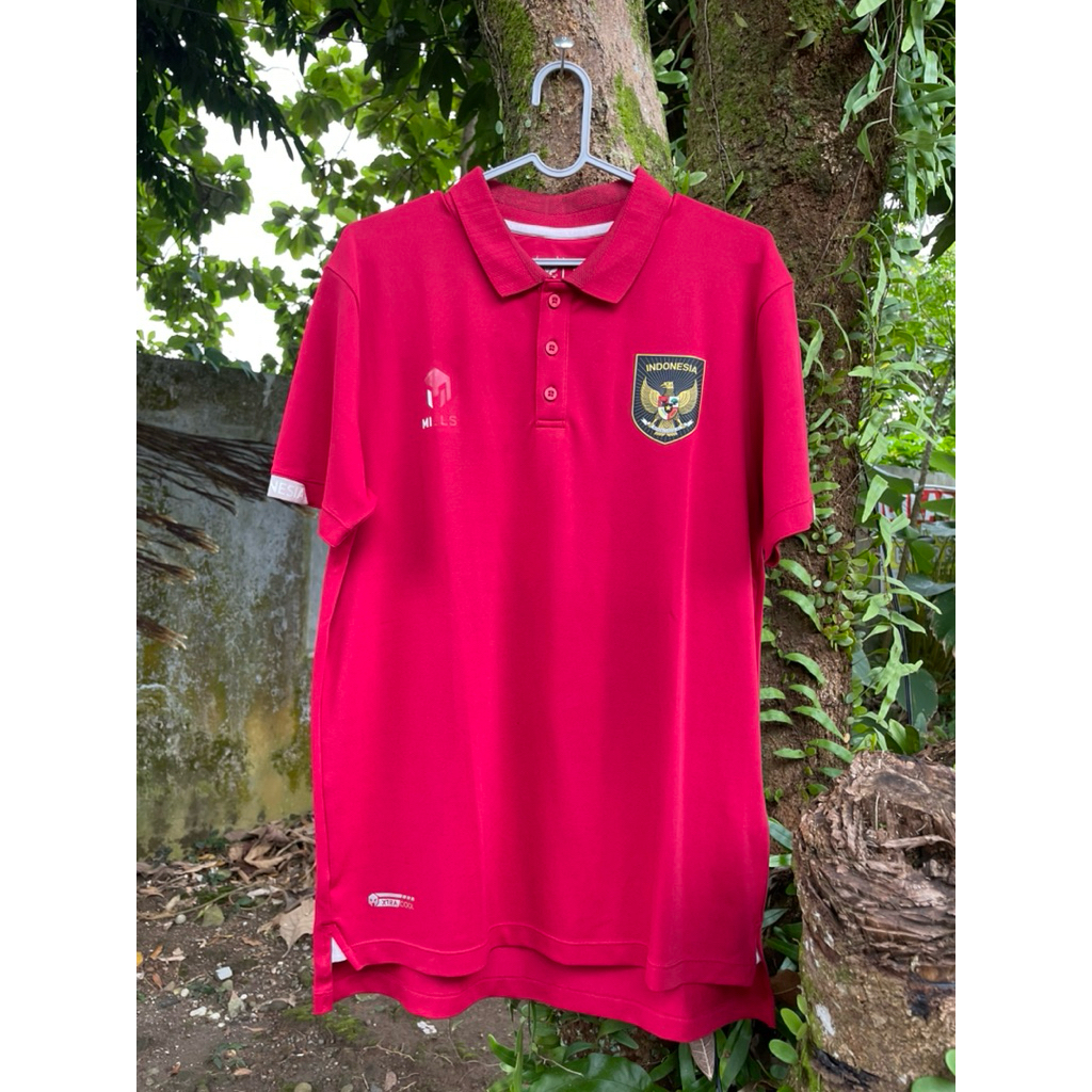 Polo Shirt Timnas Indonesia Mills 2022