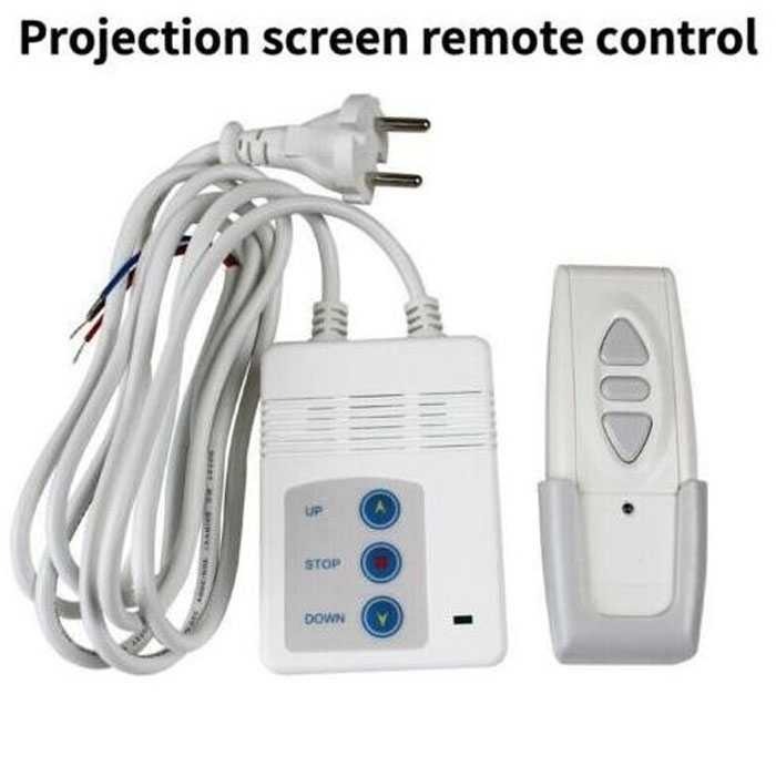 REMOTE & RECEIVER SET LAYAR PROYEKTOR