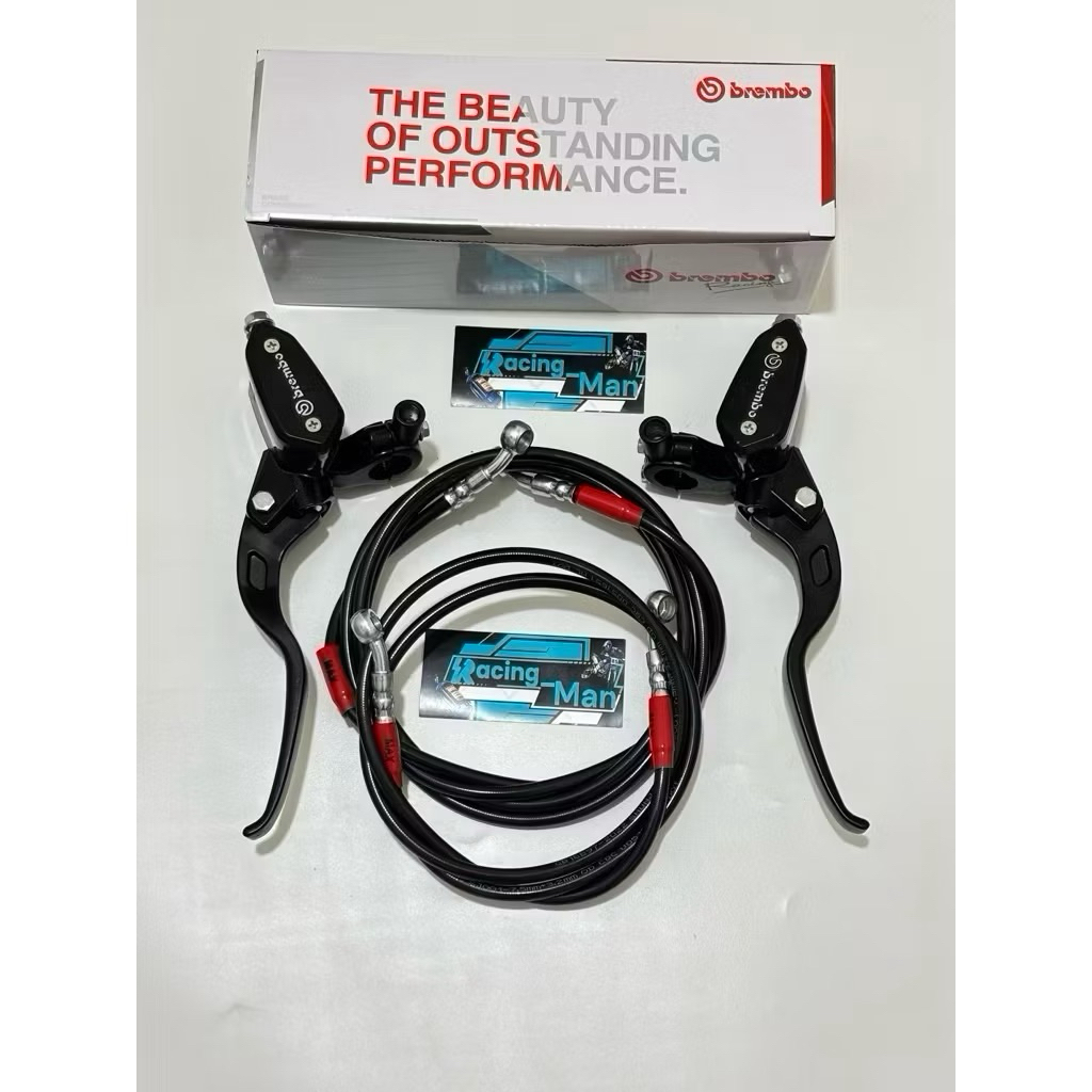 Master Rem Oval Kiri Kanan Set Selang Rem Depan Belakang master rem tabung oval NMAX PCX Aerox ADV D