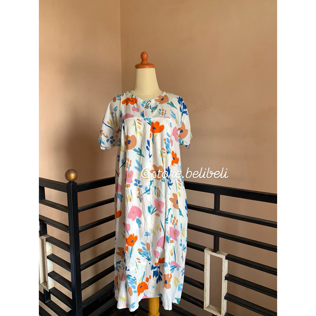 DASTER MODEL FUJI MOTIF BUNGA