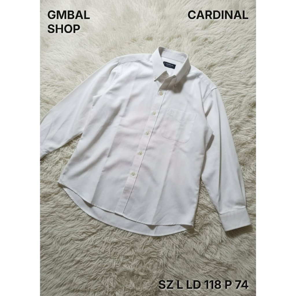 kemeja putih CARDINAL