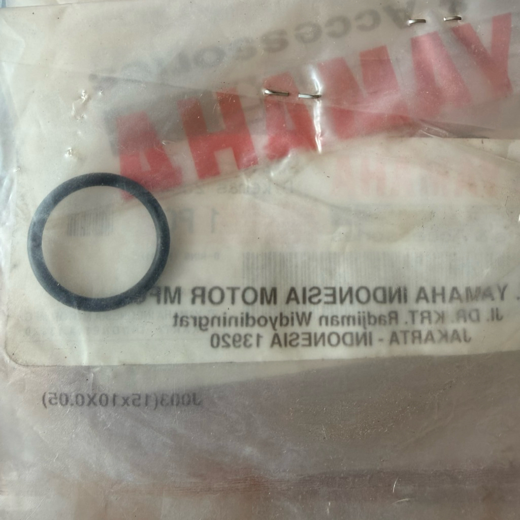 Oring blok piston yamaha R25/MT25. 93210-16772