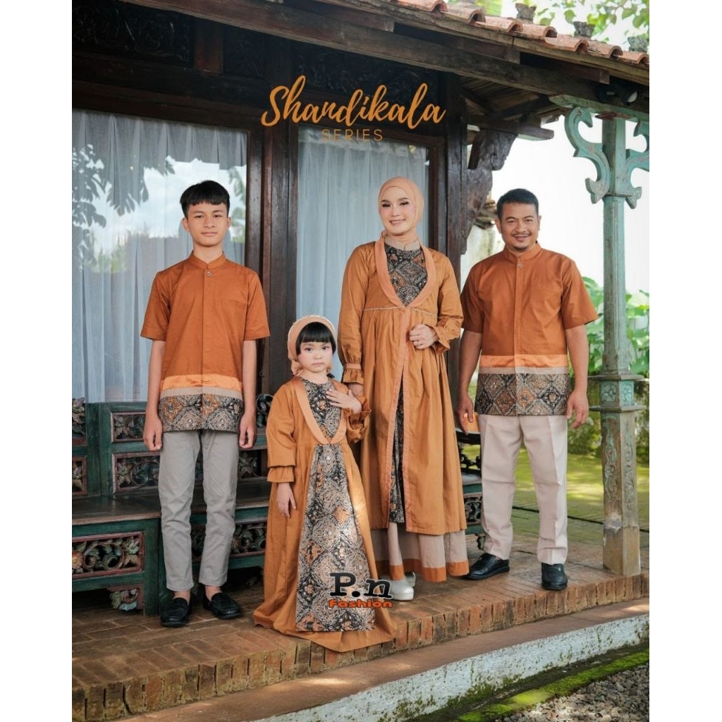 sarimbit gamis dan koko shandikala SRB 1723 samasta raiya by pn fashion