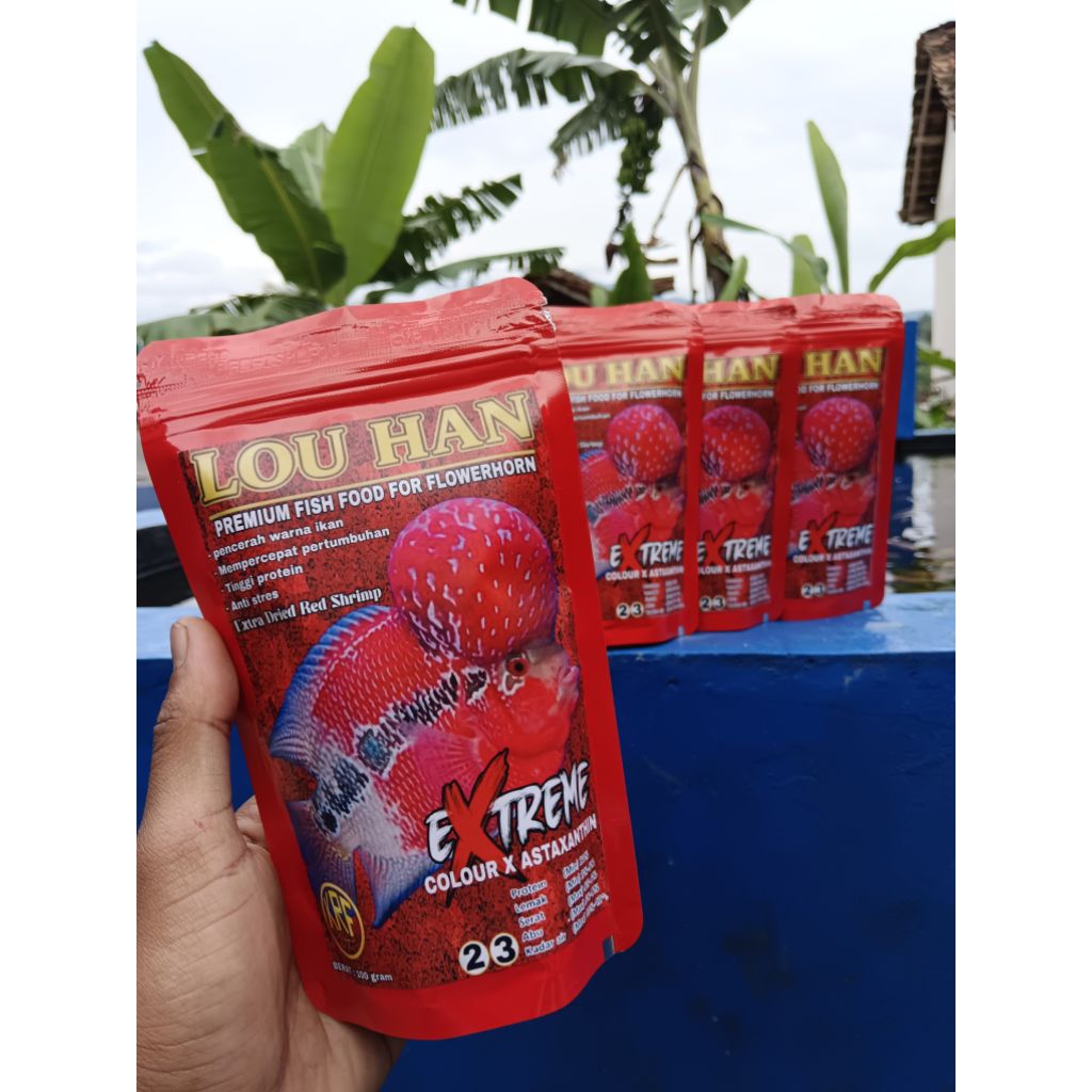 PELET IKAN HIAS LOUHAN PREMIUM PREDATOR COCOK UNTUK SEGALA JENIS IKAN PREDATOR , CHANA, OSCAR DLL