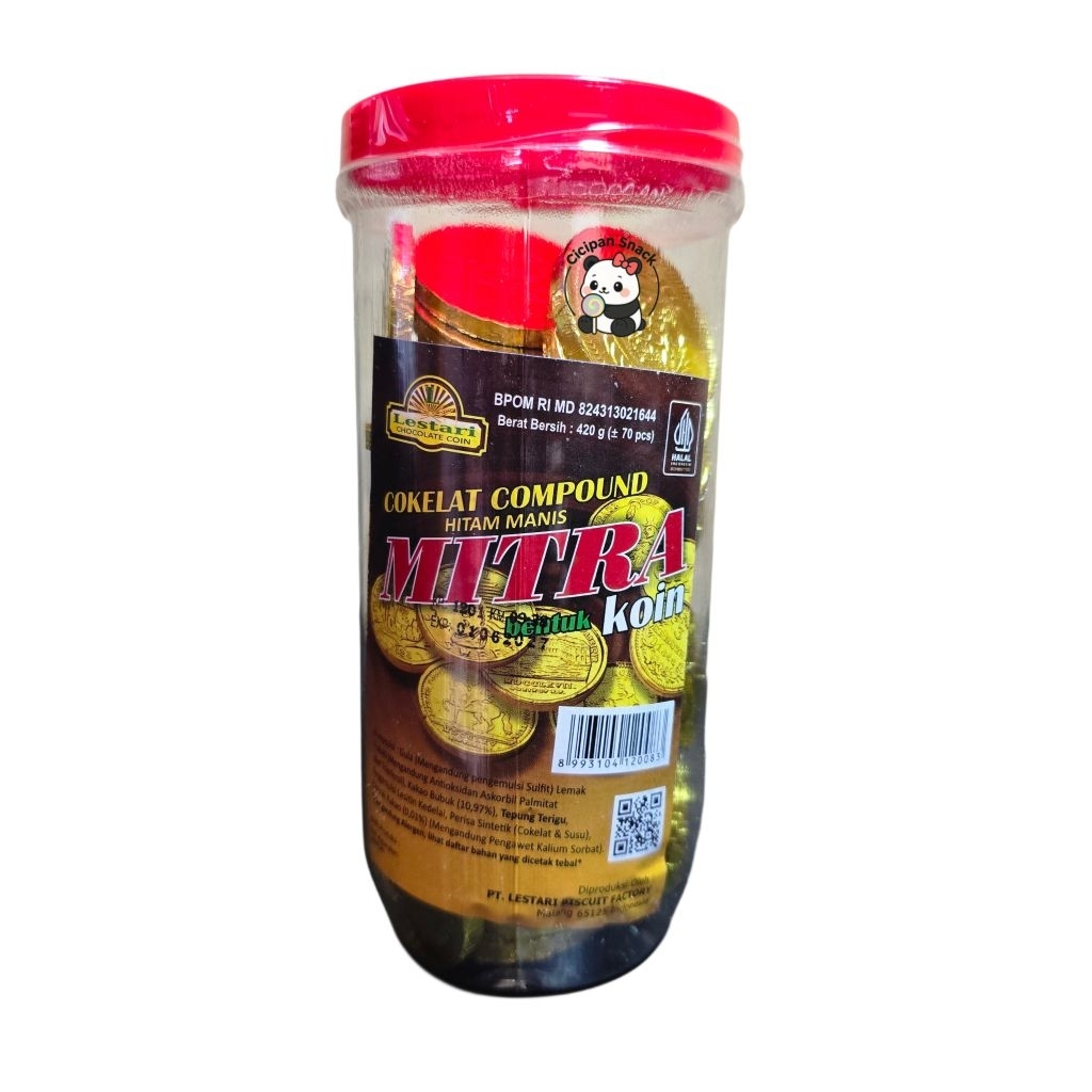 MITRA COKELAT KOIN TOPLES ISI 70