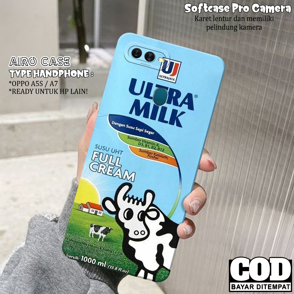 Case OPPO A5S/A7 Terbaru - Softcase OPPO A5S/A7 - Fashion Case MINUMAN - Casing OPPO A5S/A7 - Softca