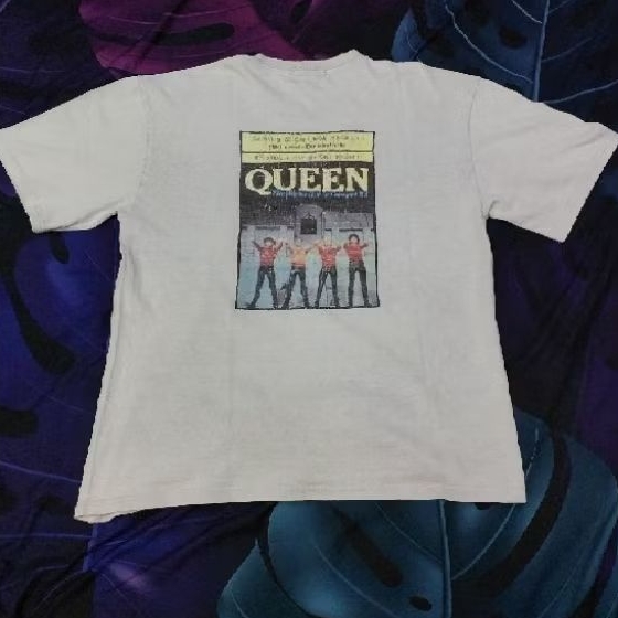Tshirt Vintage NJ Clothing Company Queen The Works Live in Concert 84