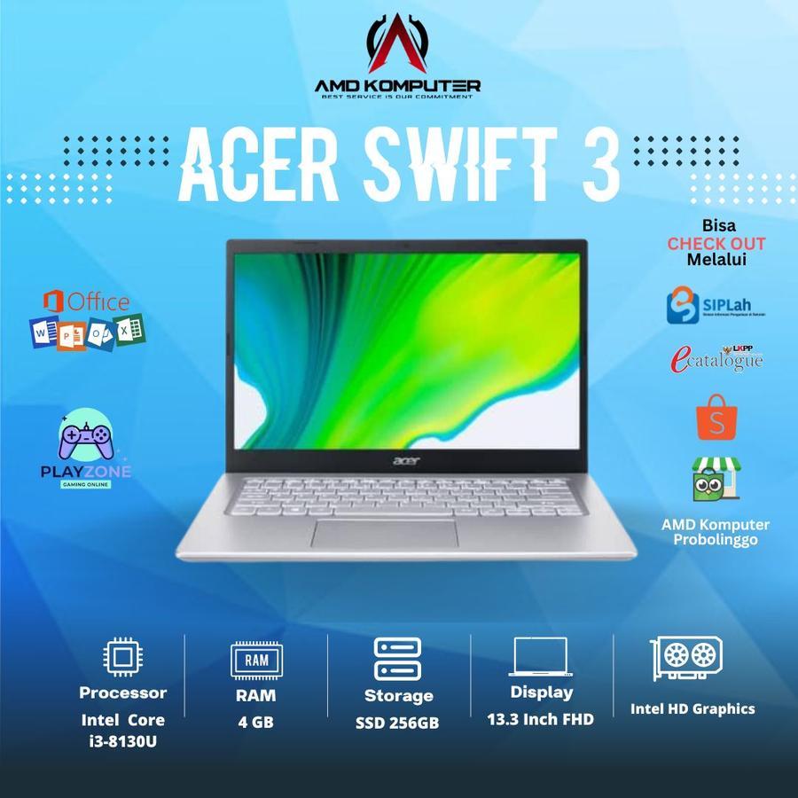 ACER SWIFT 3/INTEL CORE I3-8130U/4GB/256GB/SECOND