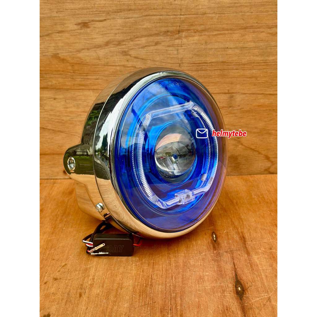 lampu biled 7in ninja tiger lawas tiger lama import / lampu ninja biled import