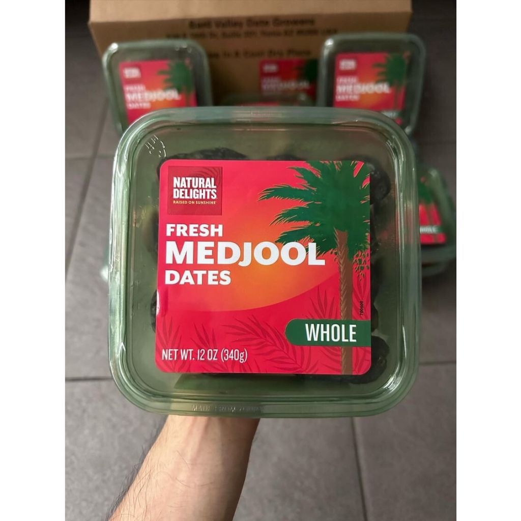 Kurma Fresh Medjool Dates Natural Delights 340gr Korma medjol Natural Delights