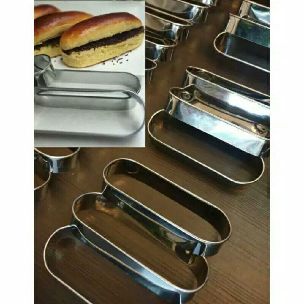 CETAKAN KUE ROTI JON/CETAKAN KUE ROTI BENTUK OVAL