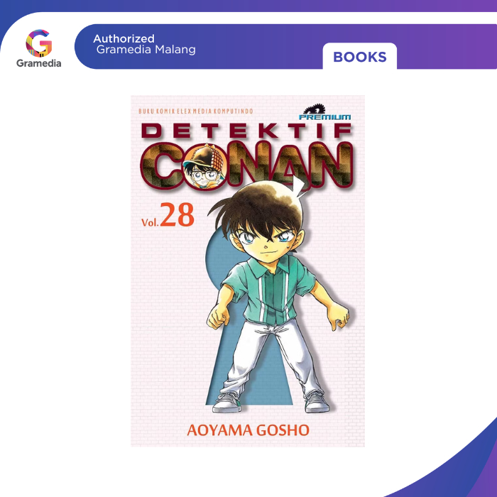 Gramedia Malang - Komik Detektif Conan Premium 28