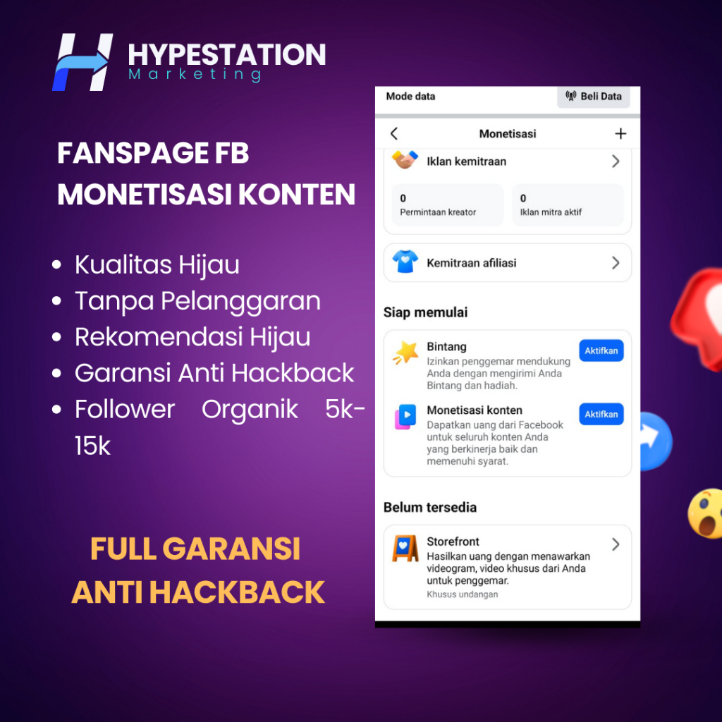 Fanspage Fb Monetisasi Konten
