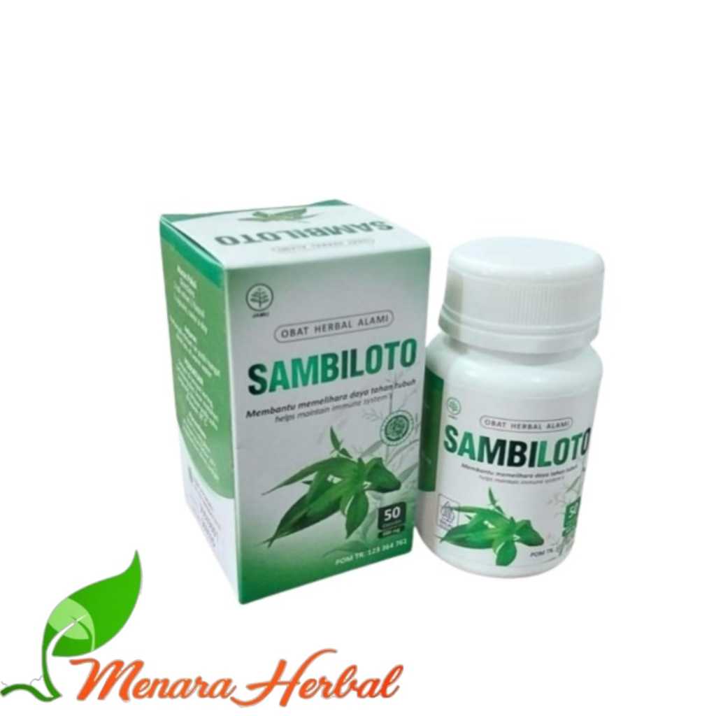 Kapsul Sambiloto Toga Nusantara / Kapsul Daun Sambiloto / Andrographis