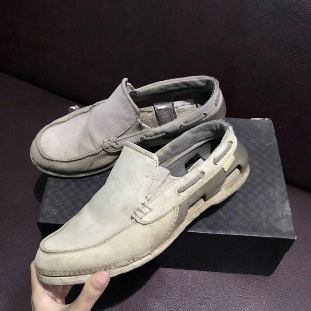 Preloved Sepatu Sandal Crocs Pria