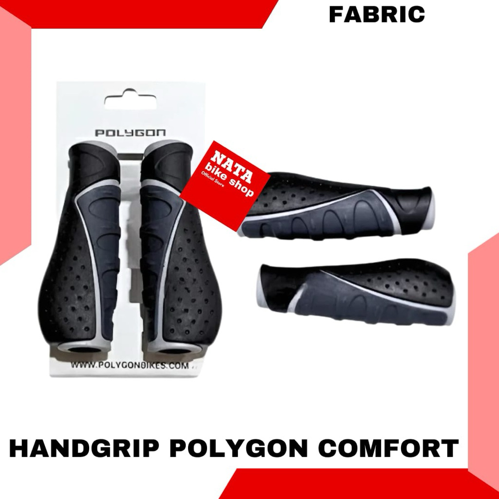 Handgrip Polygon Comfort 01 Handgrip Sepeda new