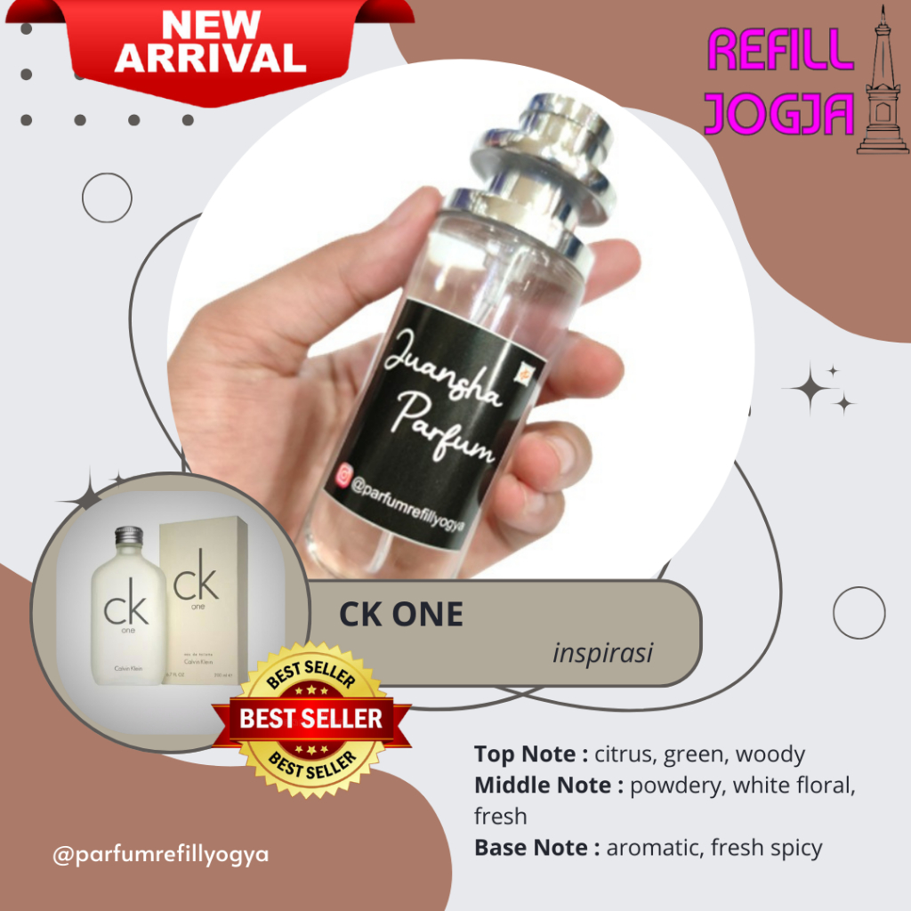 Parfum Refill CK ONE| kualitas terbaik