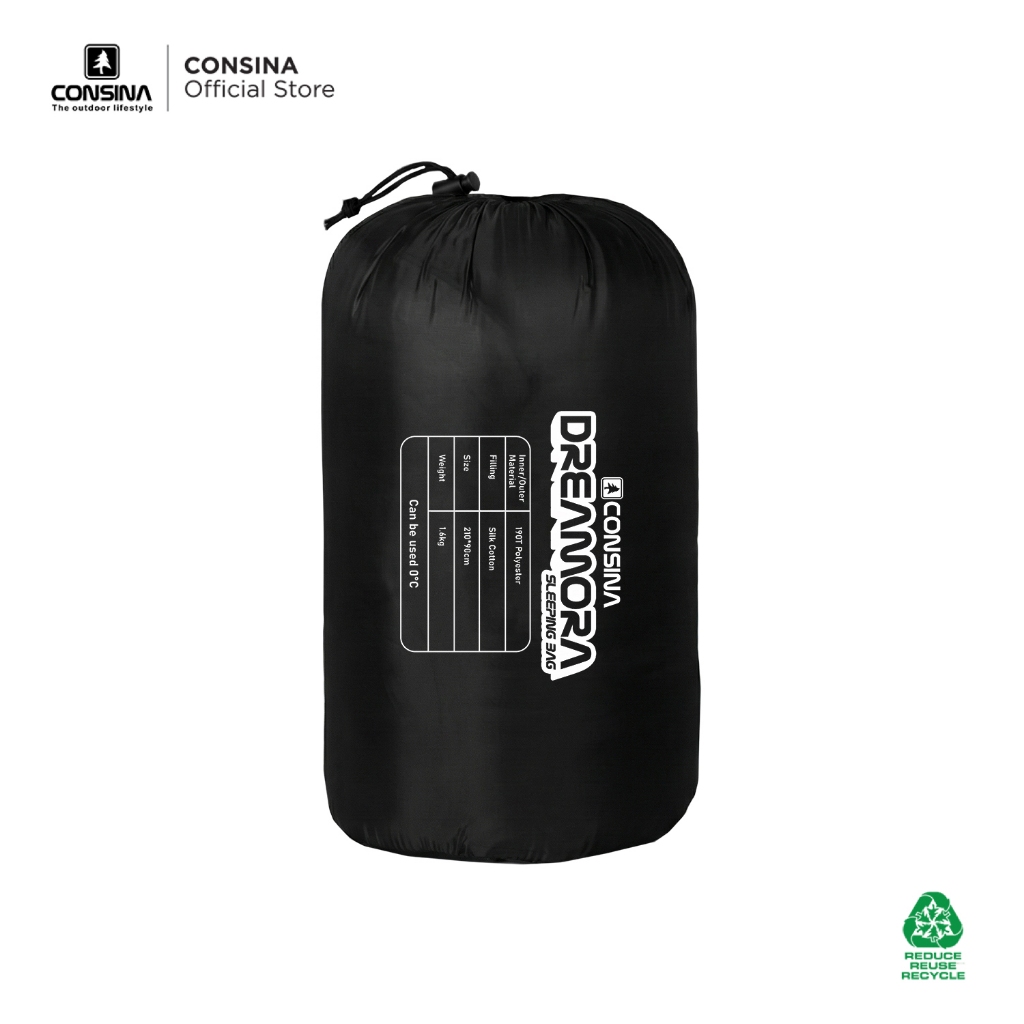 Consina Dreamora Sleeping Bag Kantung Tidur Gunung | Outdoor Expedition Hiking Camping