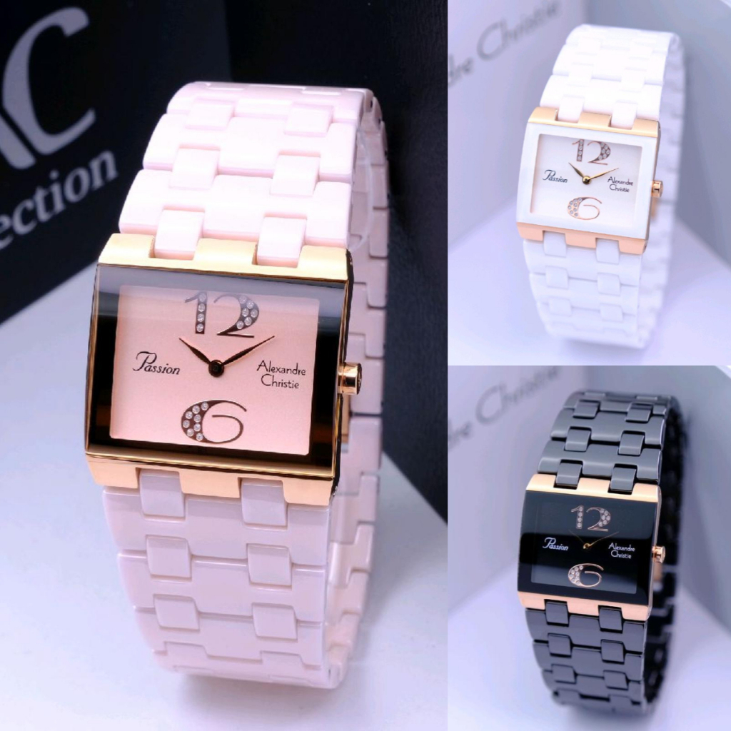 ORIGINAL Jam Tangan Wanita Alexandre Christie AC 2881 / AC2881/ 2881 Garansi Resmi 1 Tahun.