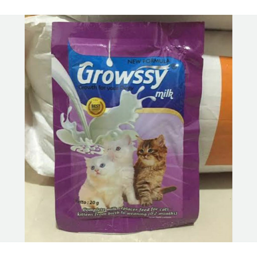 Growssy susu anakan kucing anjing kelinci