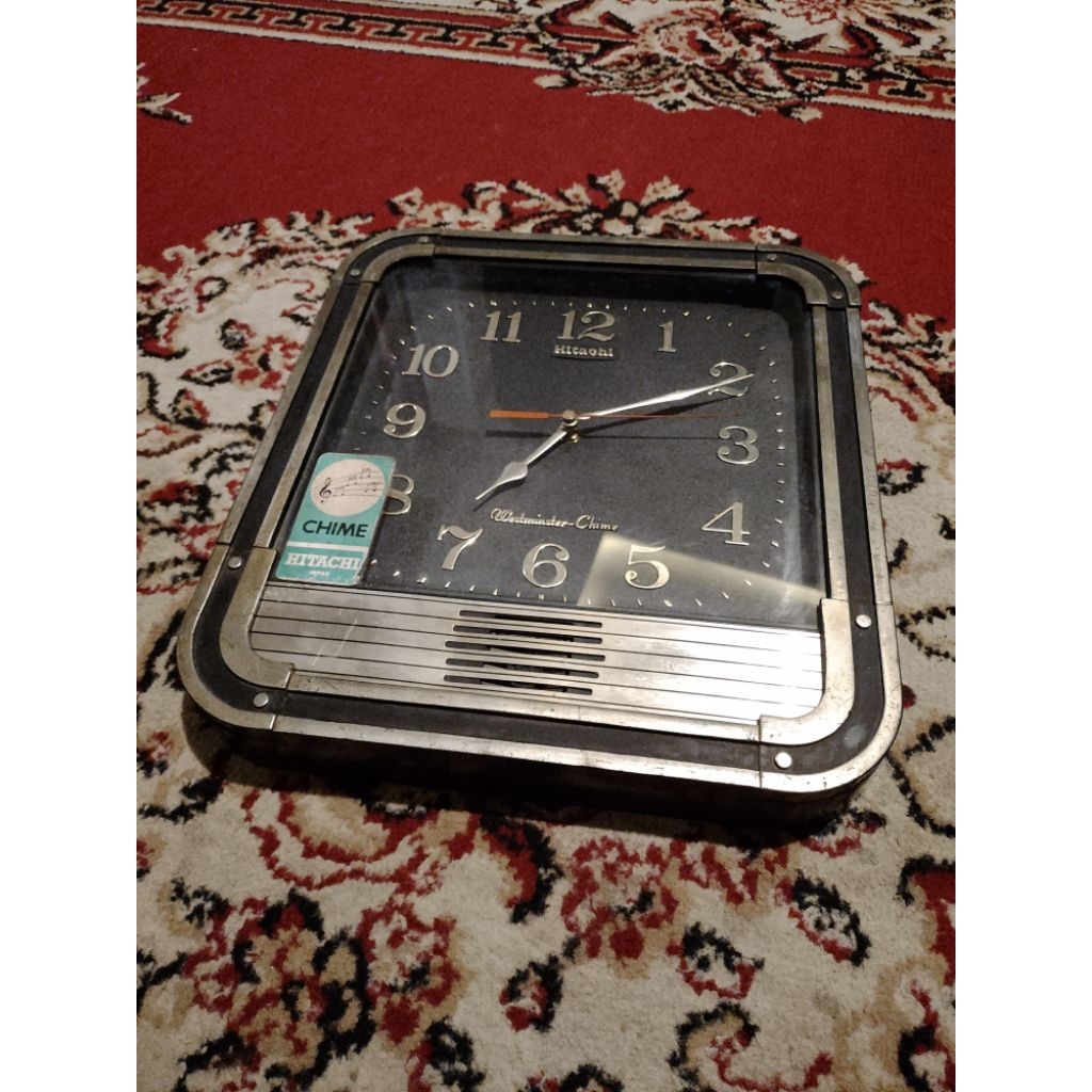 Jam Dinding Hitachi Lawas Jadul Antik Vintageqs