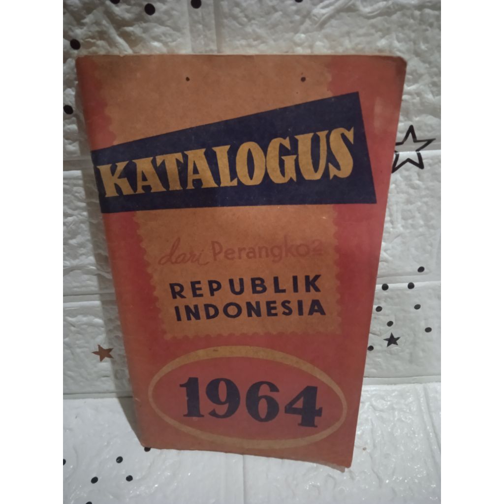 BUKU KATALOG PRANGKO - KATALOGUS PRANGKO REPUBLIK INDONESIA 1964