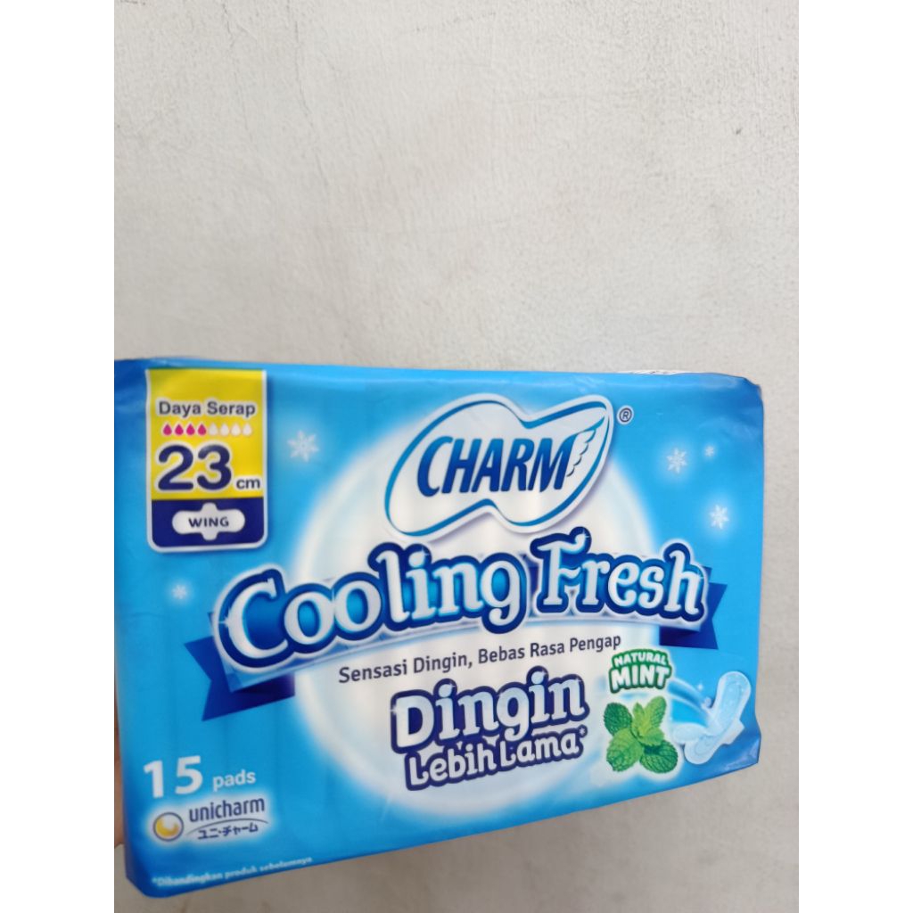 PEMBALUT WANITA CHARM COOLING FRESH