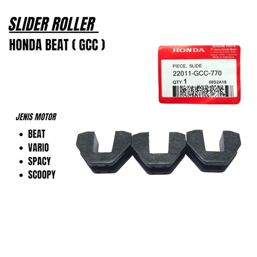 SLIDER RUMAH ROLLER BEAT, SCOOPY, VARIO ORIGINAL