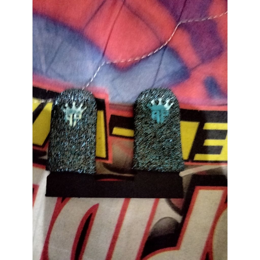 Patung ikan Channa blue pulchra