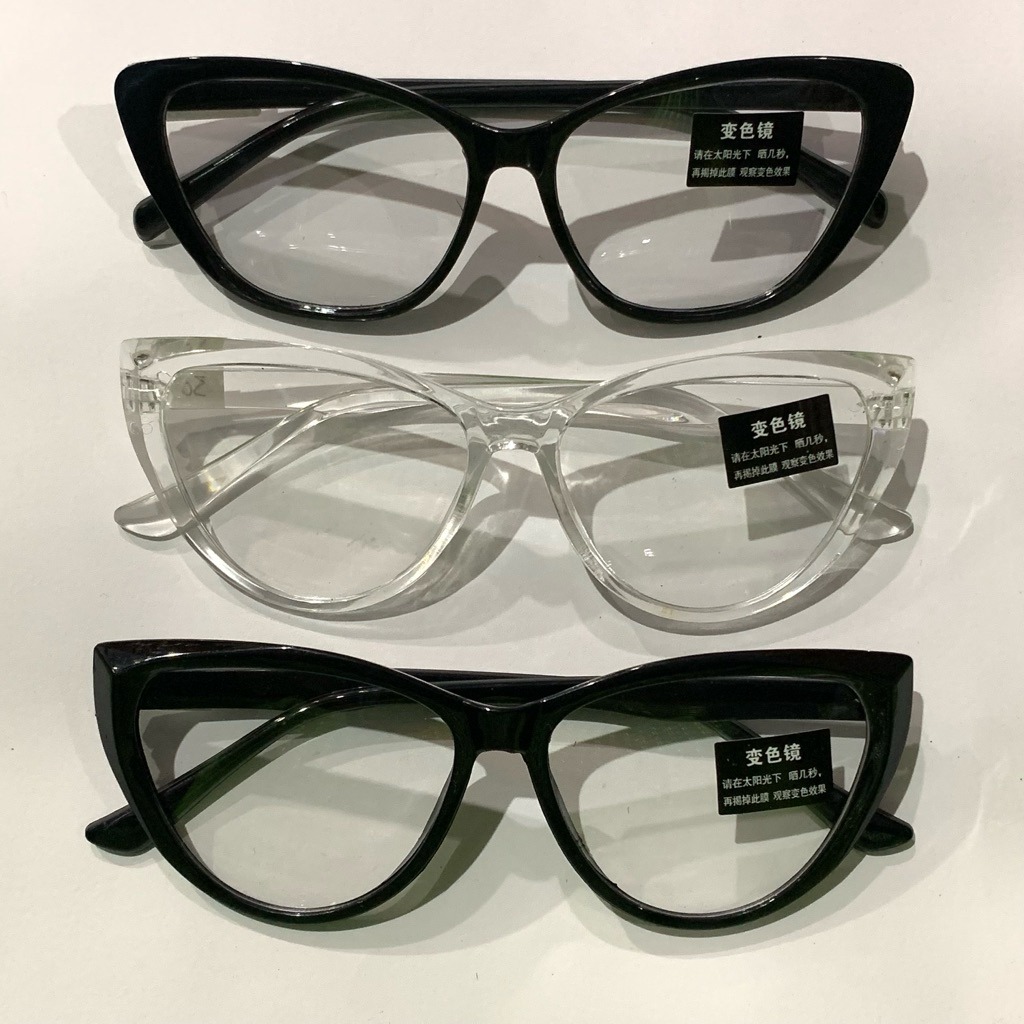 Kacamata Cat Eye Photocromic