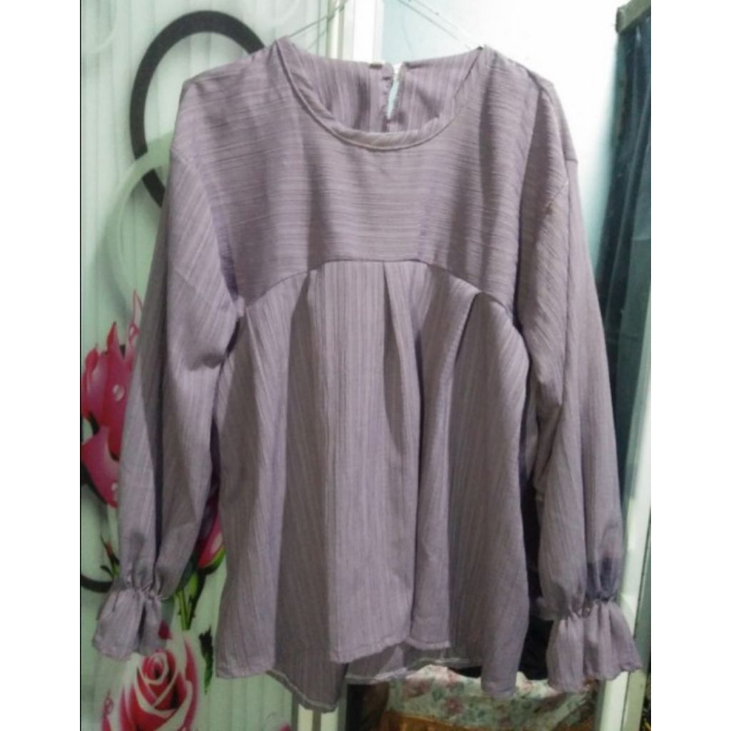 blouse lilac