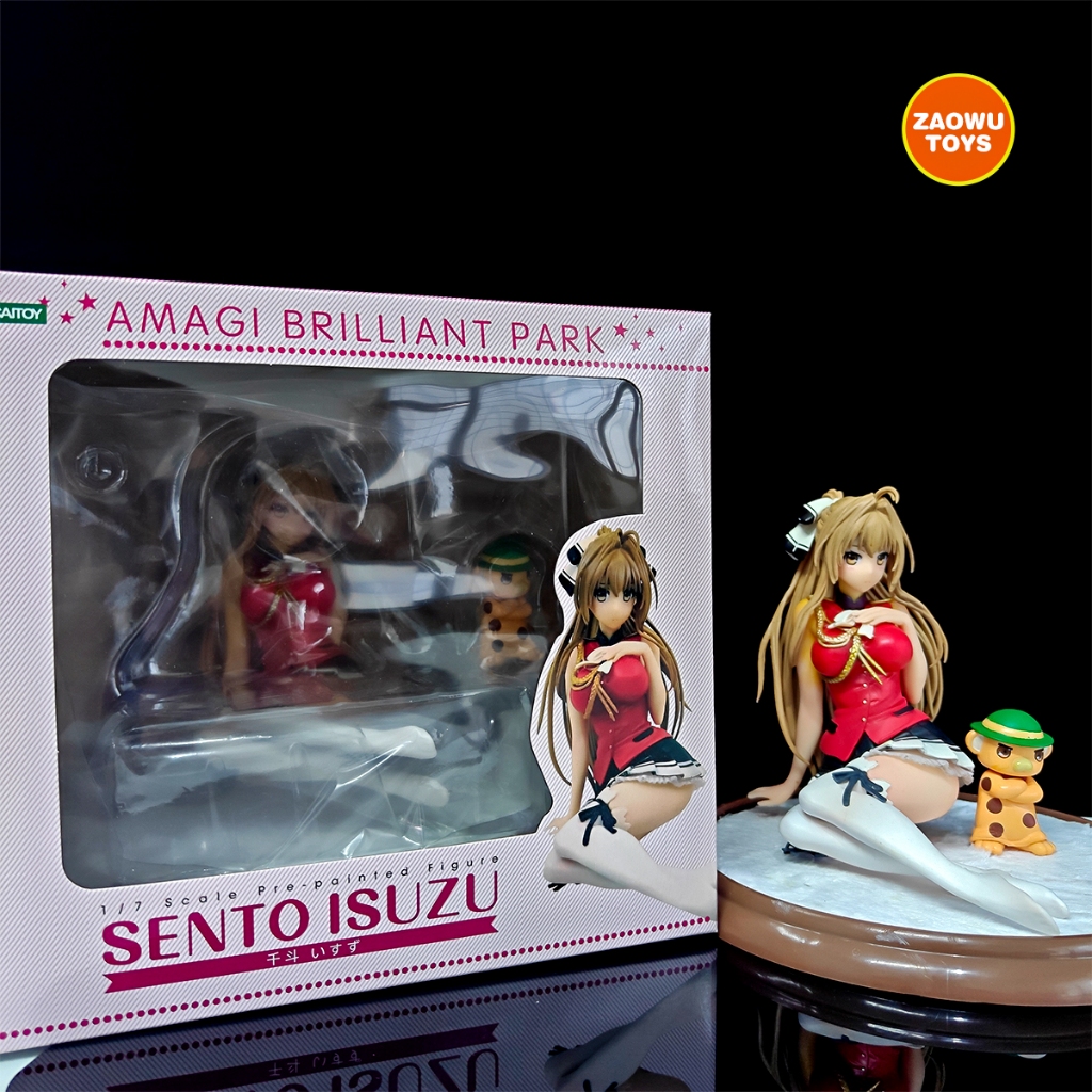 Figure Amagi Brilliant Park Sento Isuzu 1/7 Scale - Model Pajangan Sento Isuzu & Moffle - Koleksi An