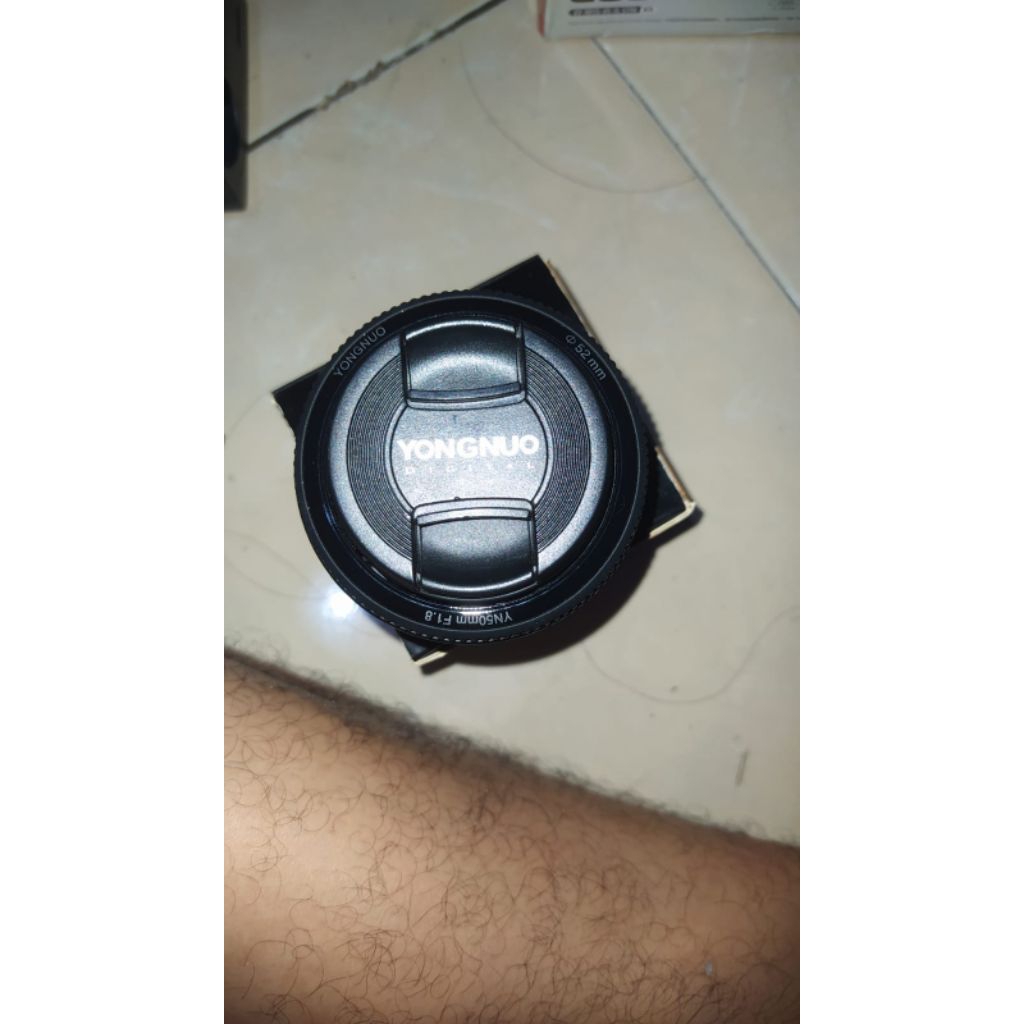 lensa fix Yongnuo. 50mm