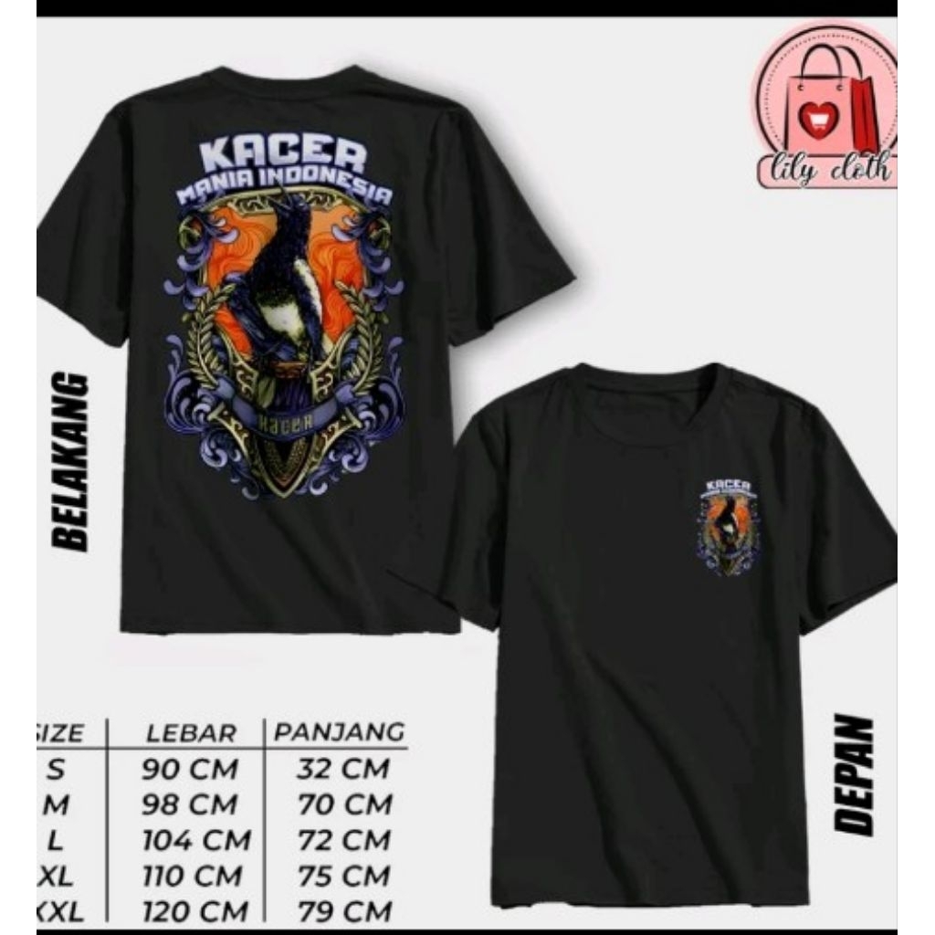kaos T shirt kicau mania kacer