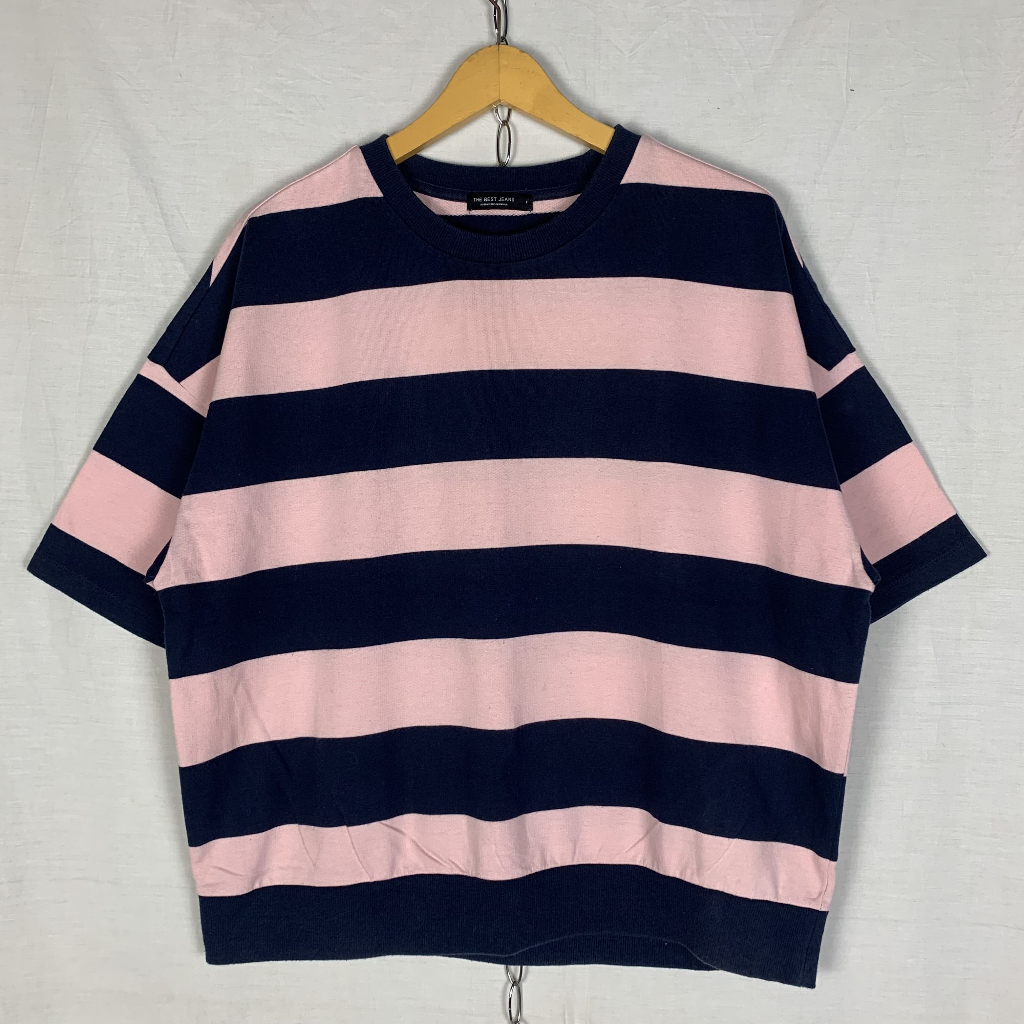 TBJ Boxy S/S Sweater Crewneck Salur